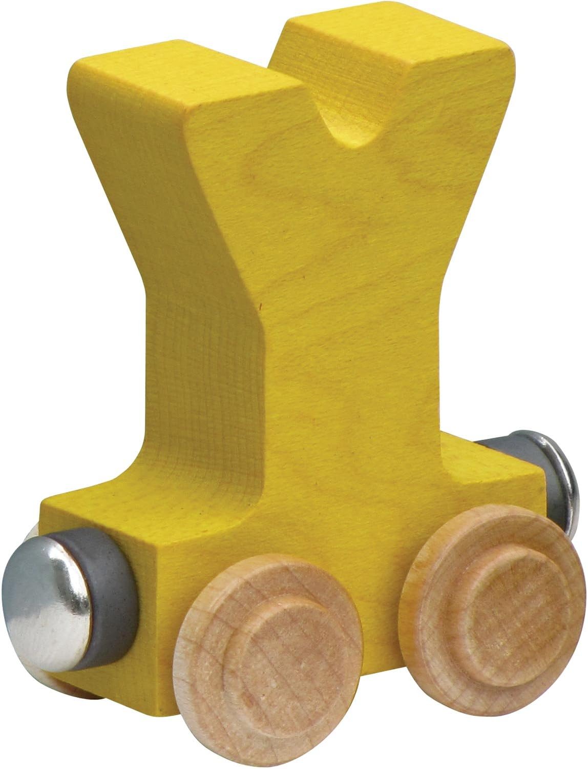 Nametrain Bright Letter Car Y - Made in USA (Yellow)