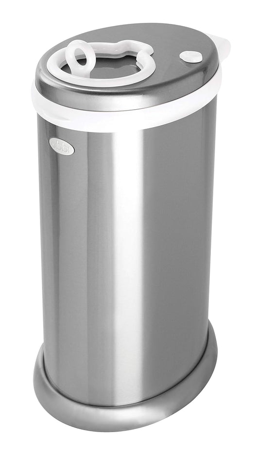 Limited Edition, Money Saving, No Special Bag Required, Steel Odor Locking Diaper Pail, Chrome, 3.18 Ounces