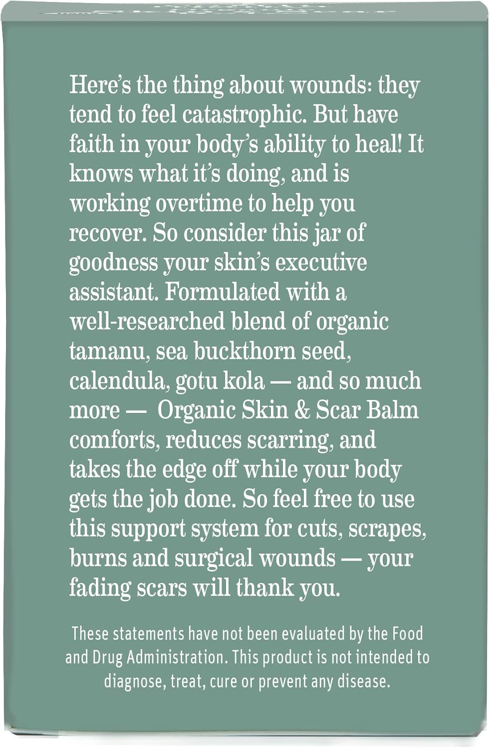 Organic Skin & Scar Balm | Reduces the Discomfort and Appearance of C-Section Scars and Pregnancy Stretch Marks, 1-Fluid Ounce