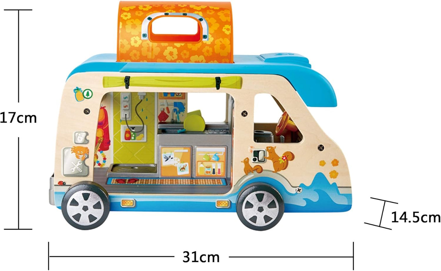 Adventure Van, Pretend Play with Action Figures