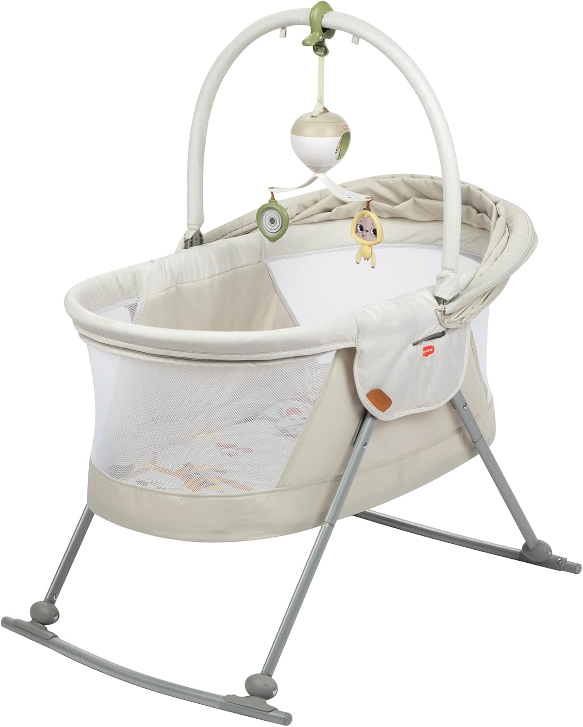 2-In-1 Take along Deluxe Bassinet, White