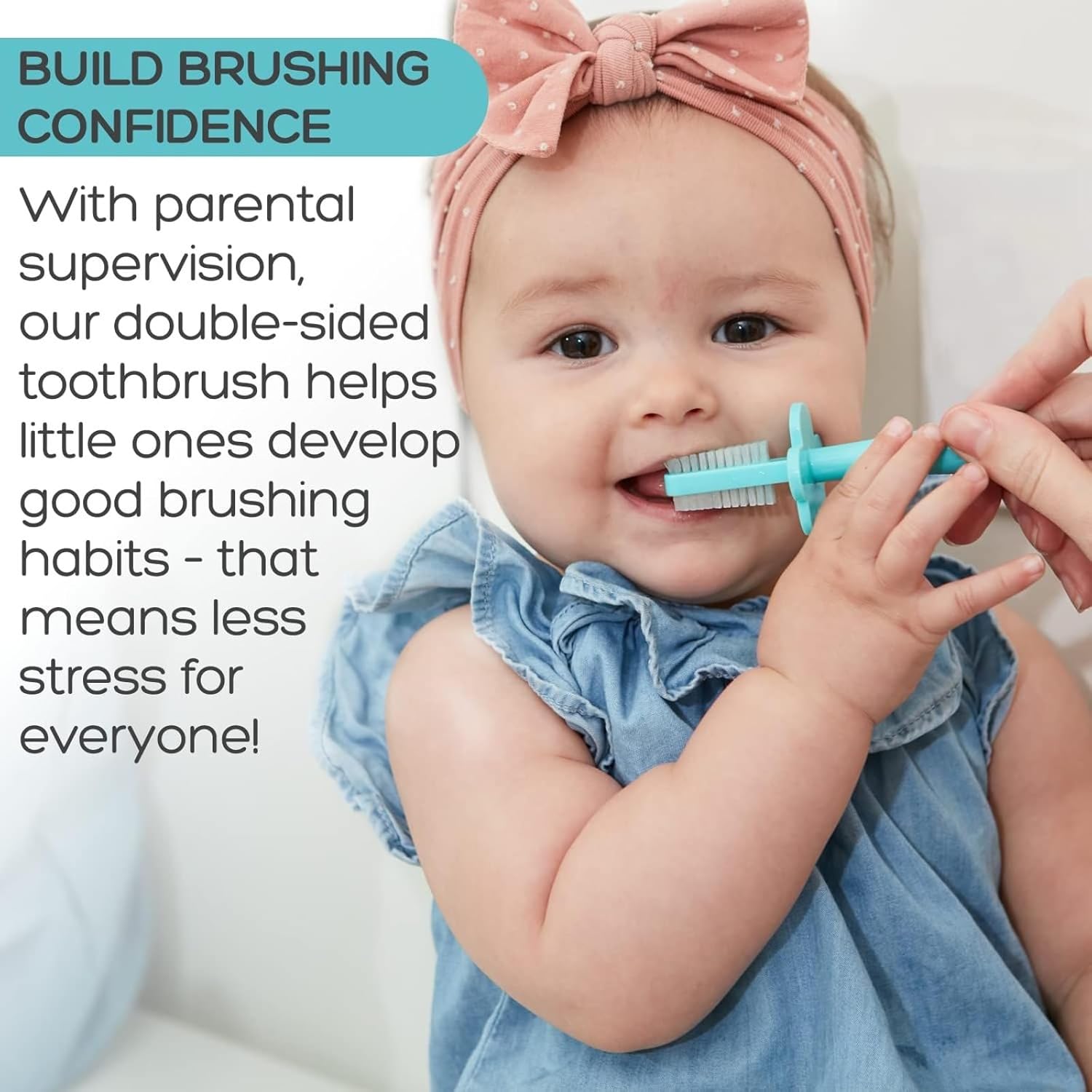 Double Sided Toothbrush (Blush)