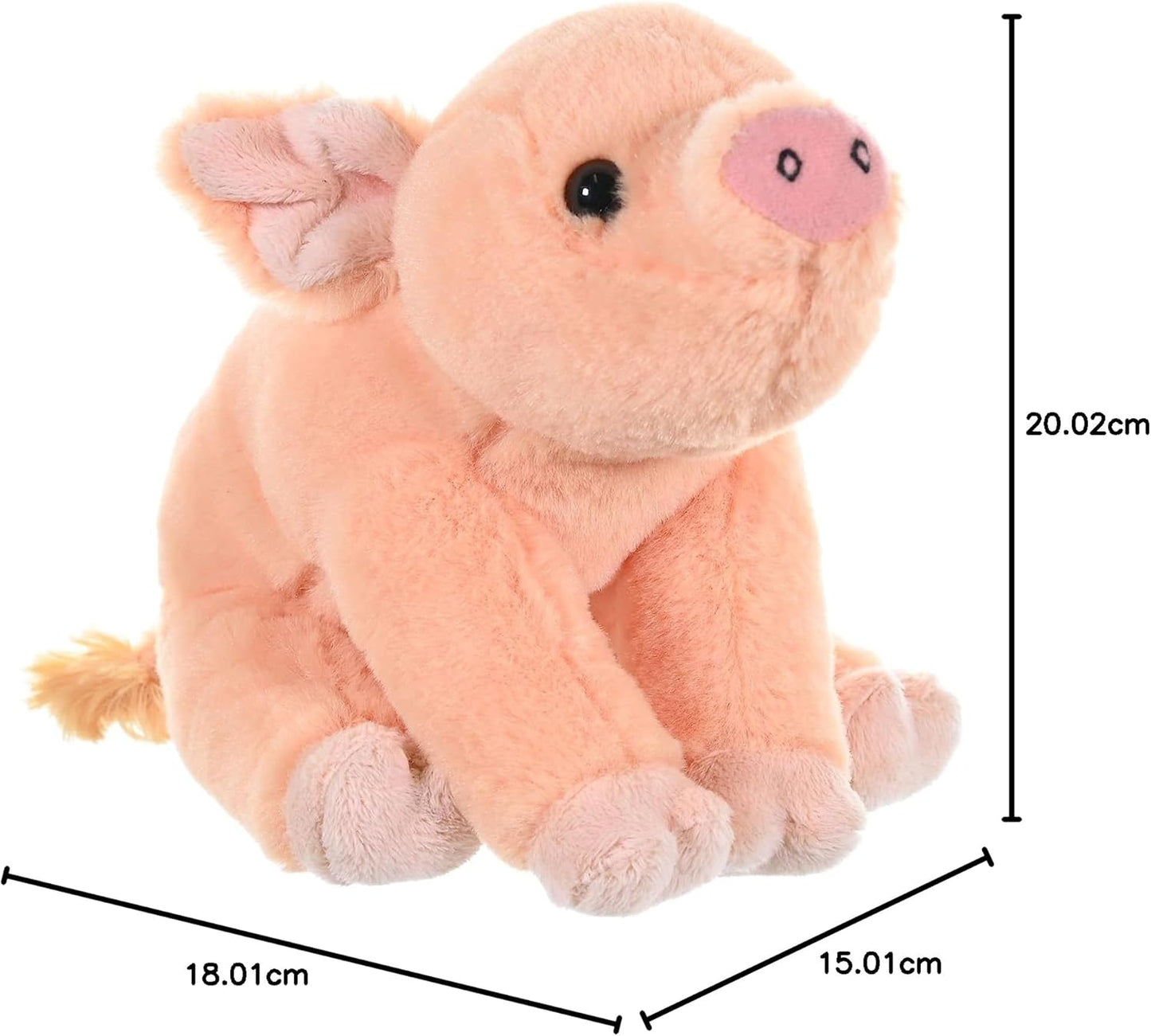 16998 Pig Baby Plush, Stuffed Animal, Plush Toy, Gifts for Kids, Cuddlekins 8 Inches