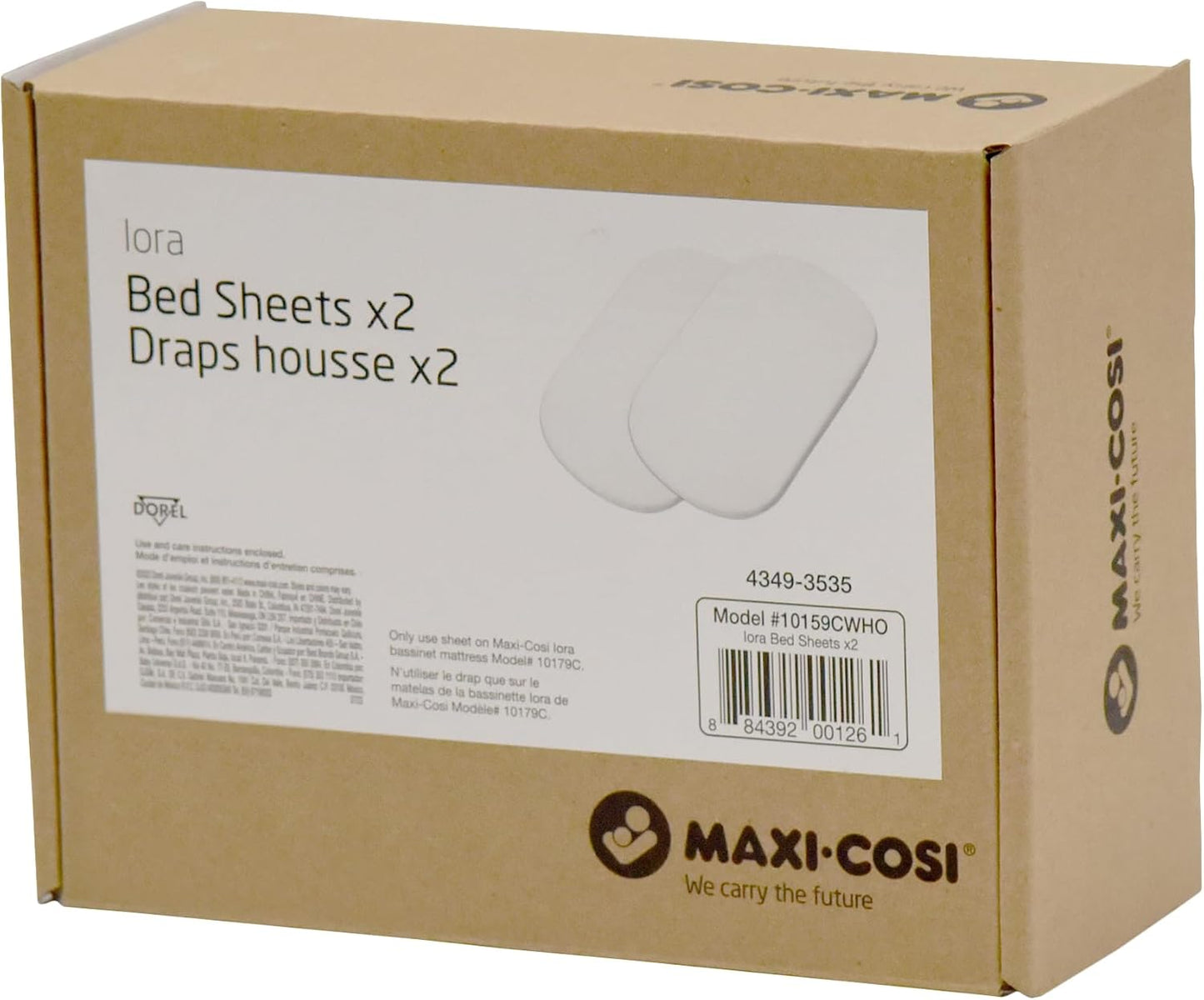 Iora Bedsheets 2Pk – White