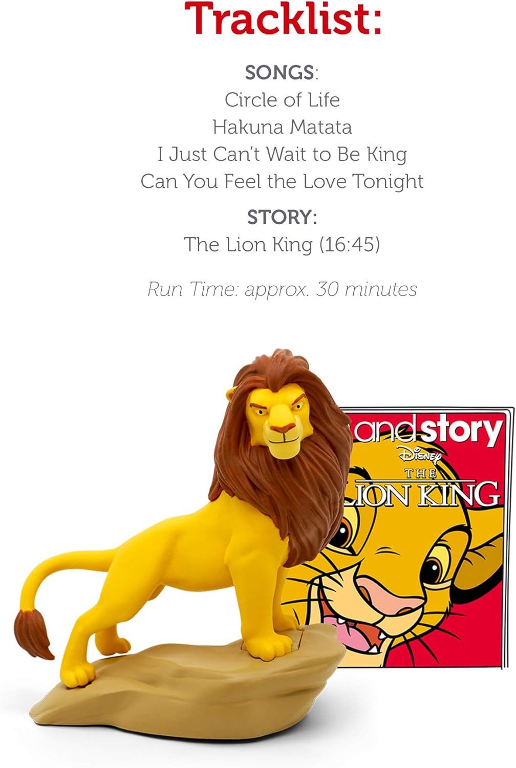 Simba Audio Play Character from Disney'S the Lion King [English]