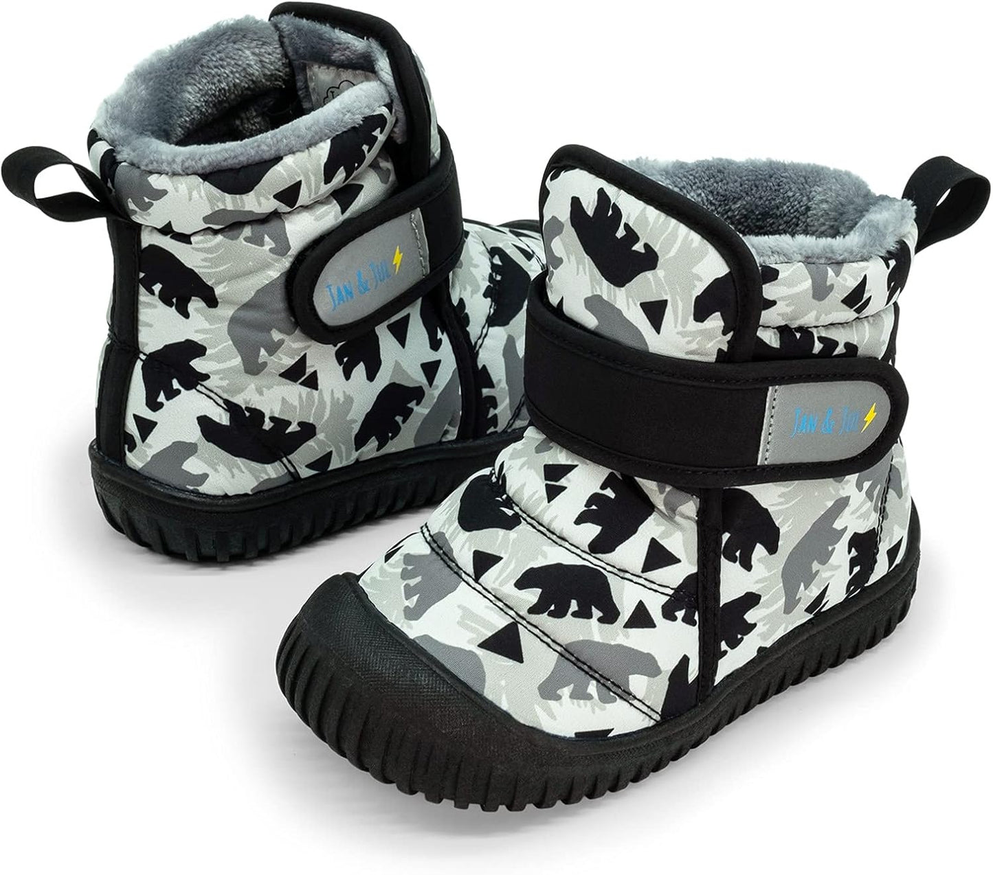 Water-Resistant Non-Slip Toasty-Dry Booties for Toddlers