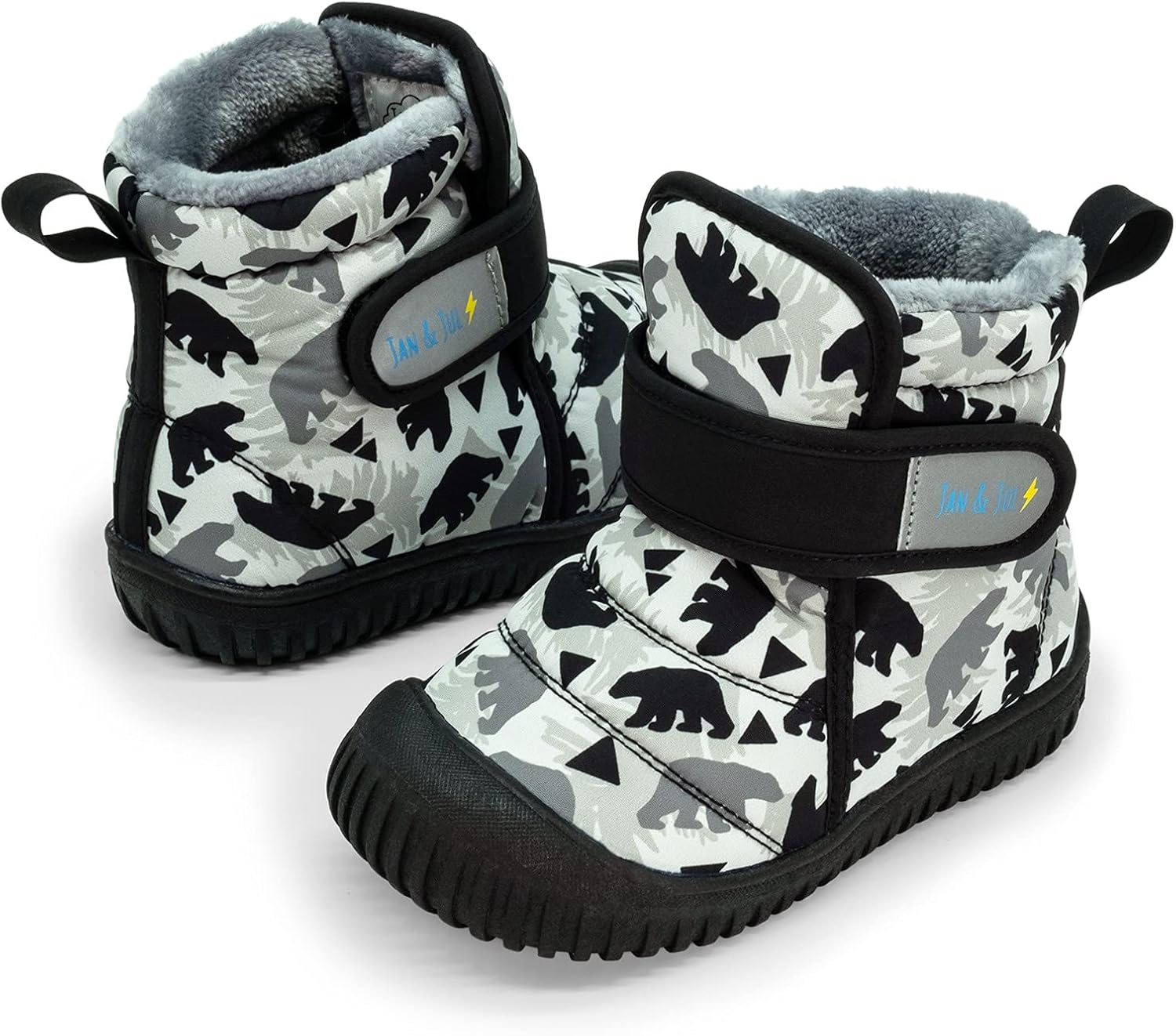 Water-Resistant Non-Slip Toasty-Dry Booties for Toddlers
