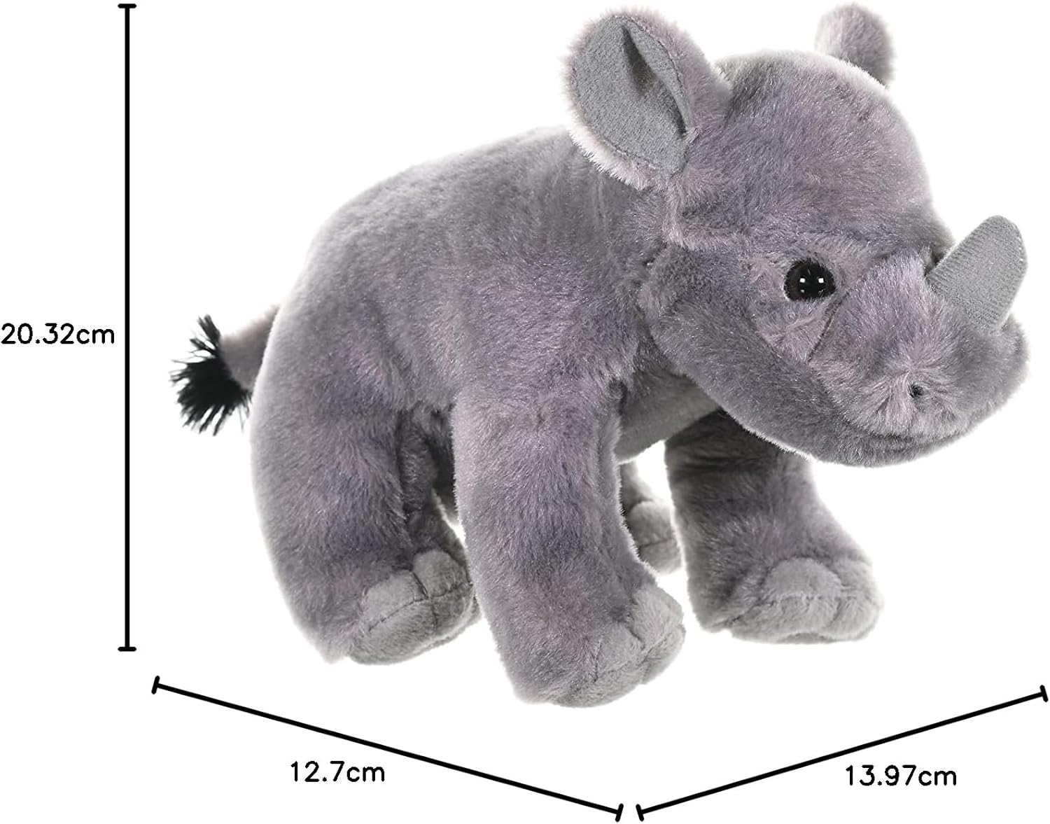 Rhino Baby Plush, Stuffed Animal, Plush Toy, Gifts for Kids, Cuddlekins 8 Inches