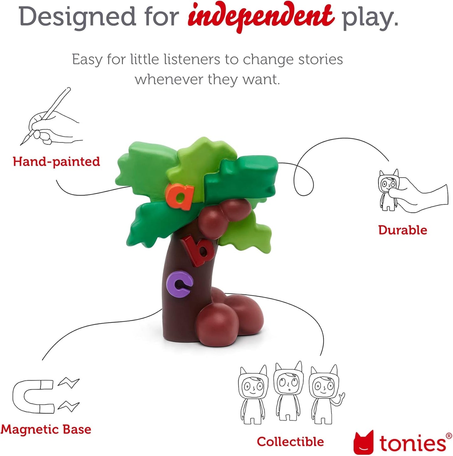 Chicka Chicka Boom Boom and Other Stories Audio Toy Figurine [English/Spanish]