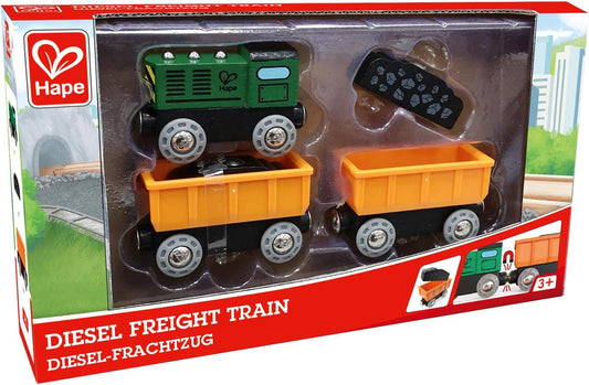 E3719 Kids Wooden Railway Passenger Steam Train Toy