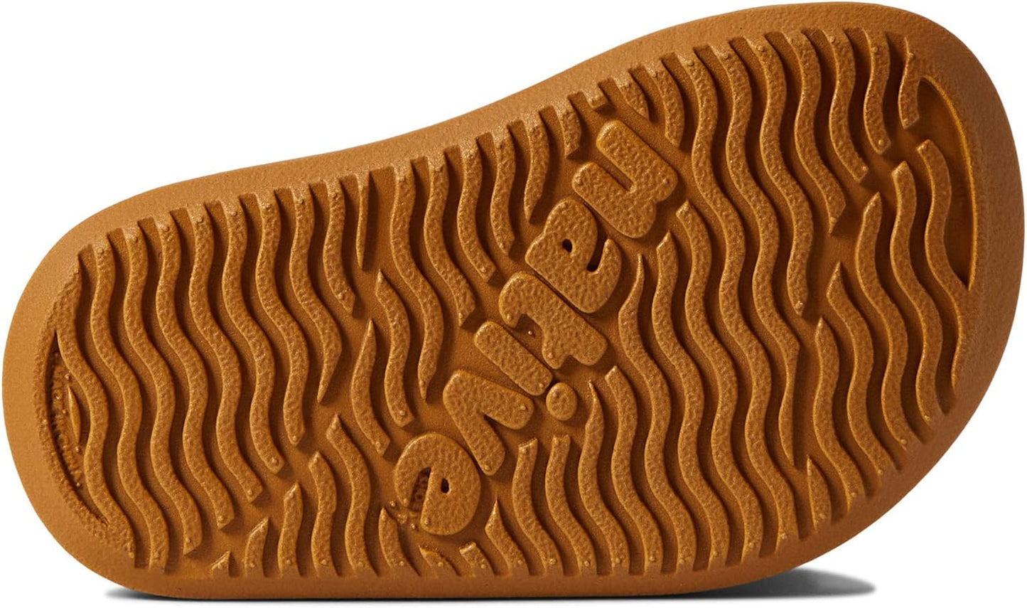 , Charley, Kids Sandal, Pigeon Grey/Shell White/Toffee Brown, 10 Toddler