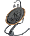 Cassia Baby Swing, Infant Swing, Automatic Motion Sensor, Music, Toys, Recline, Portable, 360 Degree Rotation, Lightweight & Foldable, Classic Graphite