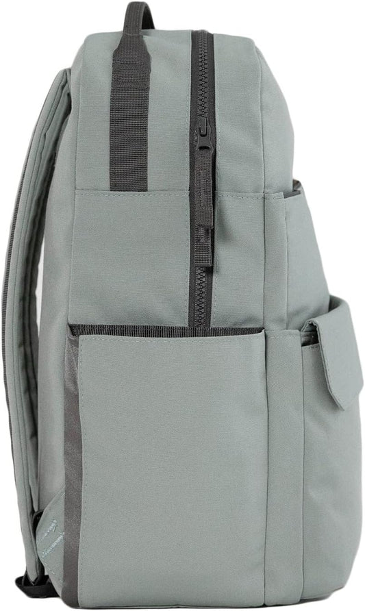 Roo Lightweight 1 LB Diaper Bag Backpack | 11 Organizational Pockets| Durable & Water-Resistant (Sage)