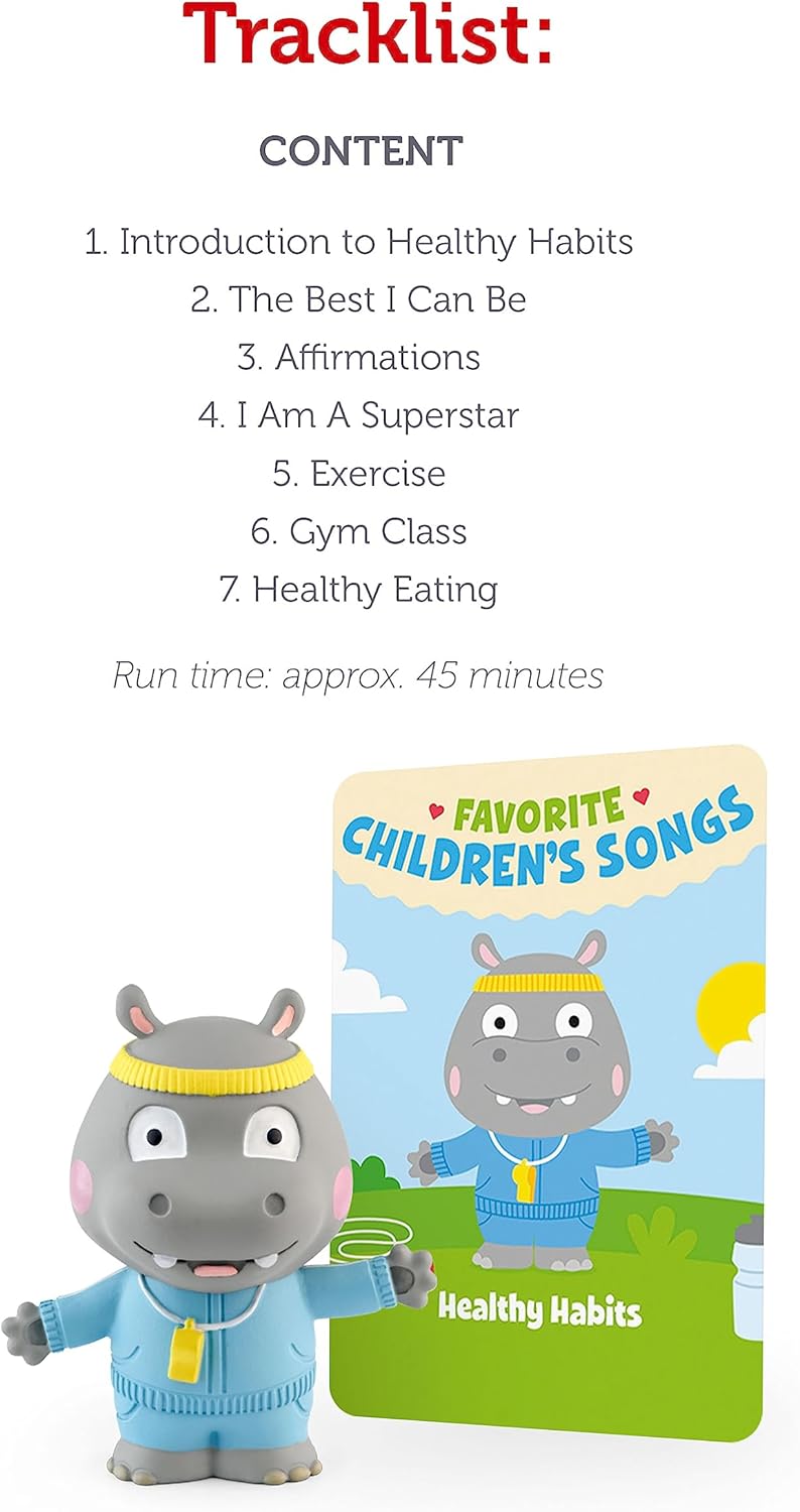 Healthy Habits Audio Play Character [English]