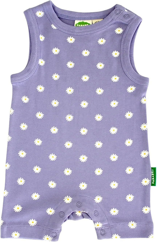 Organic Tank Rompers - Signature Prints