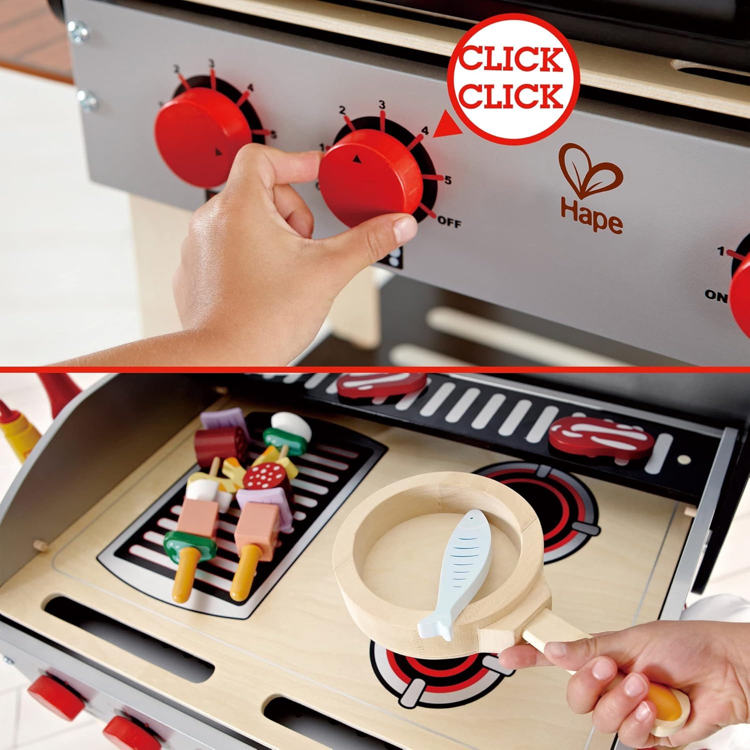 - Playfully Delicious - Gourmet BBQ Grill and Shish Kabob Play Food Set