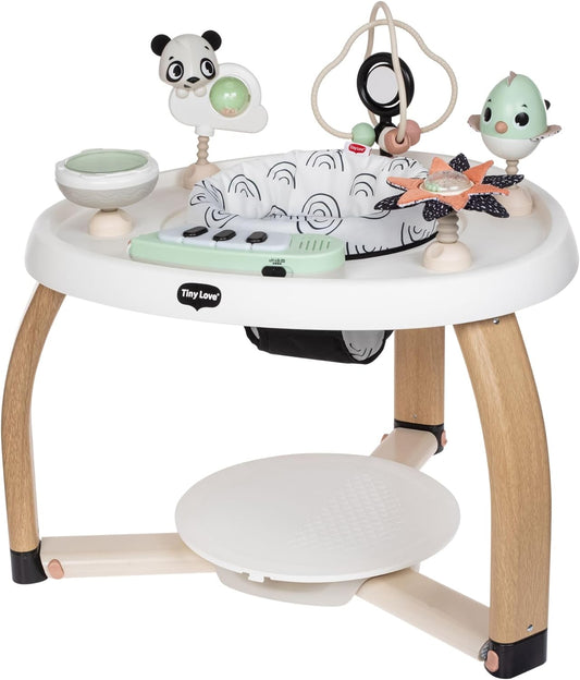 5-In-1 Here I Grow Stationary Activity Center - Black & White