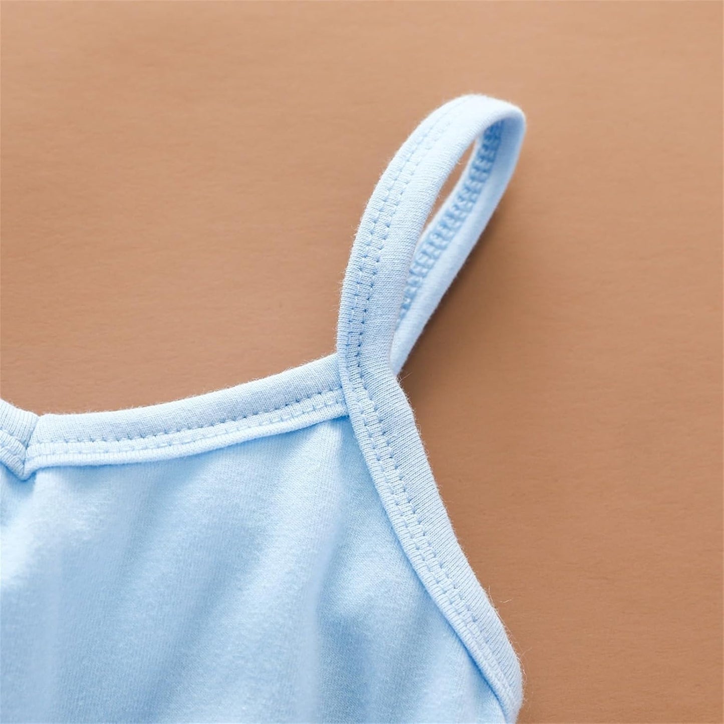 Toddler Baby Girls Romper Jumpsuit Summer 𝗦ling Solid Bodysuit Adjustable with Pocket Kids Tracksuit