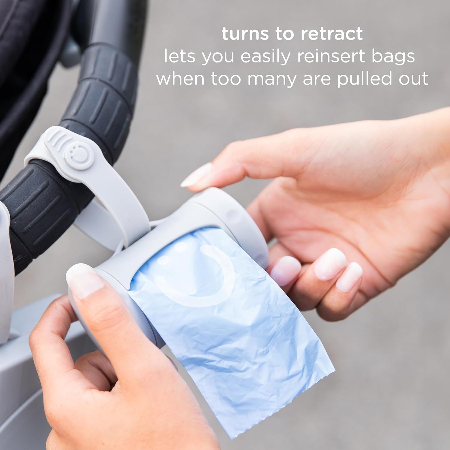 on the Go Bag Dispenser and Refill Set