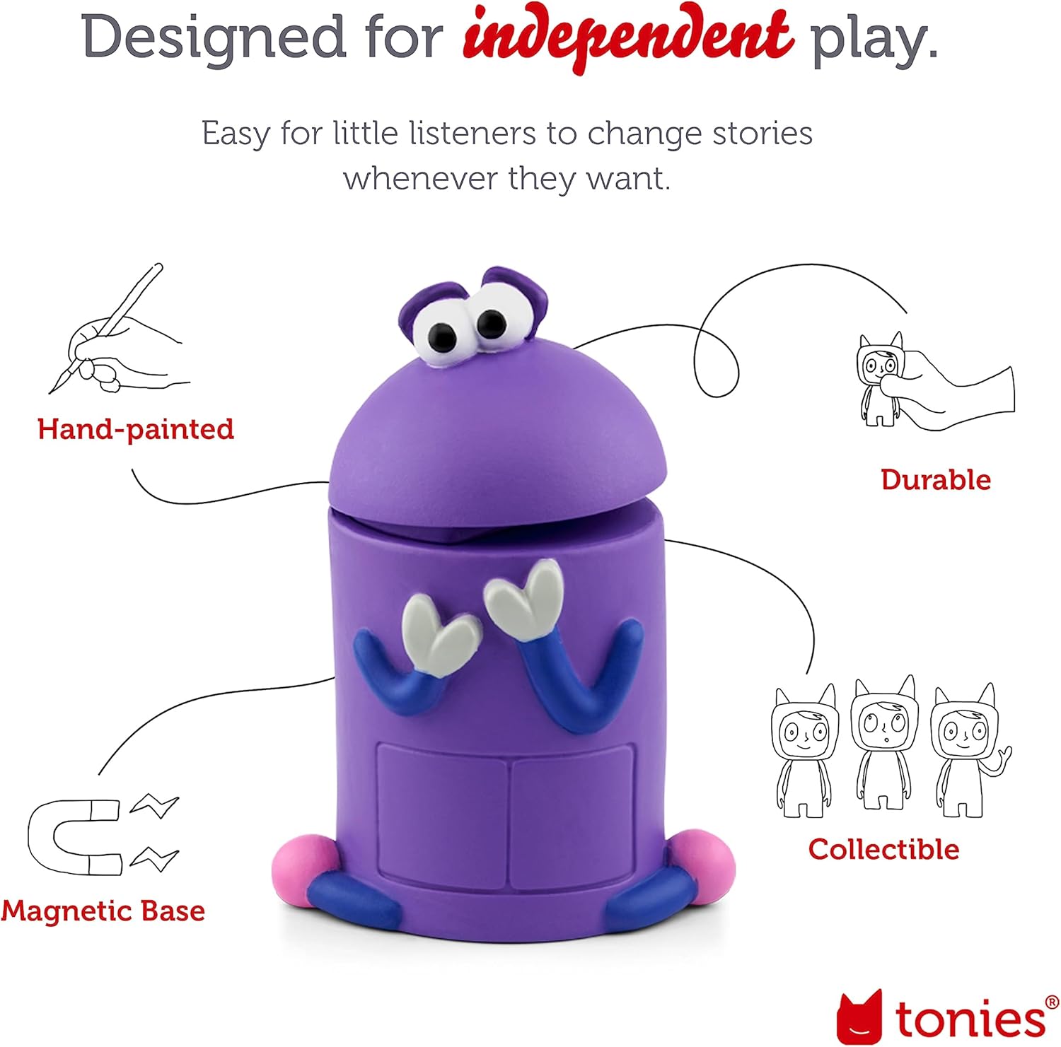 Bo Audio Toy Figurine from Ask the Storybots