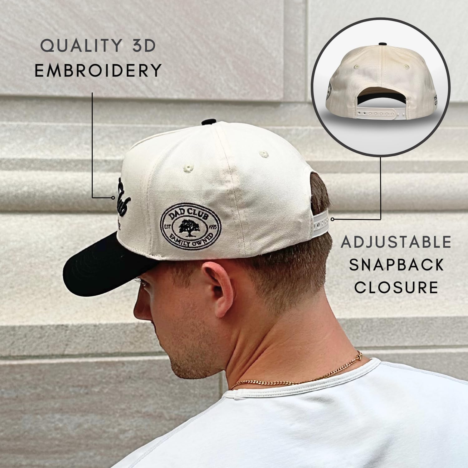 Vintage Trucker Hat | Mom and Dad Hats | Country Trucker Hats | Trendy Baseball Snapback | Two Tone Cotton Embroidered Cap