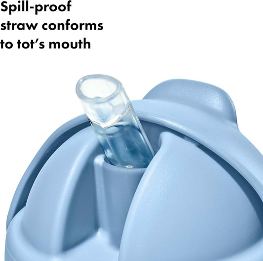 Tot - 9 Oz Transitions Straw Cup - Spill-Proof Sippy Cup for Toddler from 6 Months and up - Dusk - 63164300