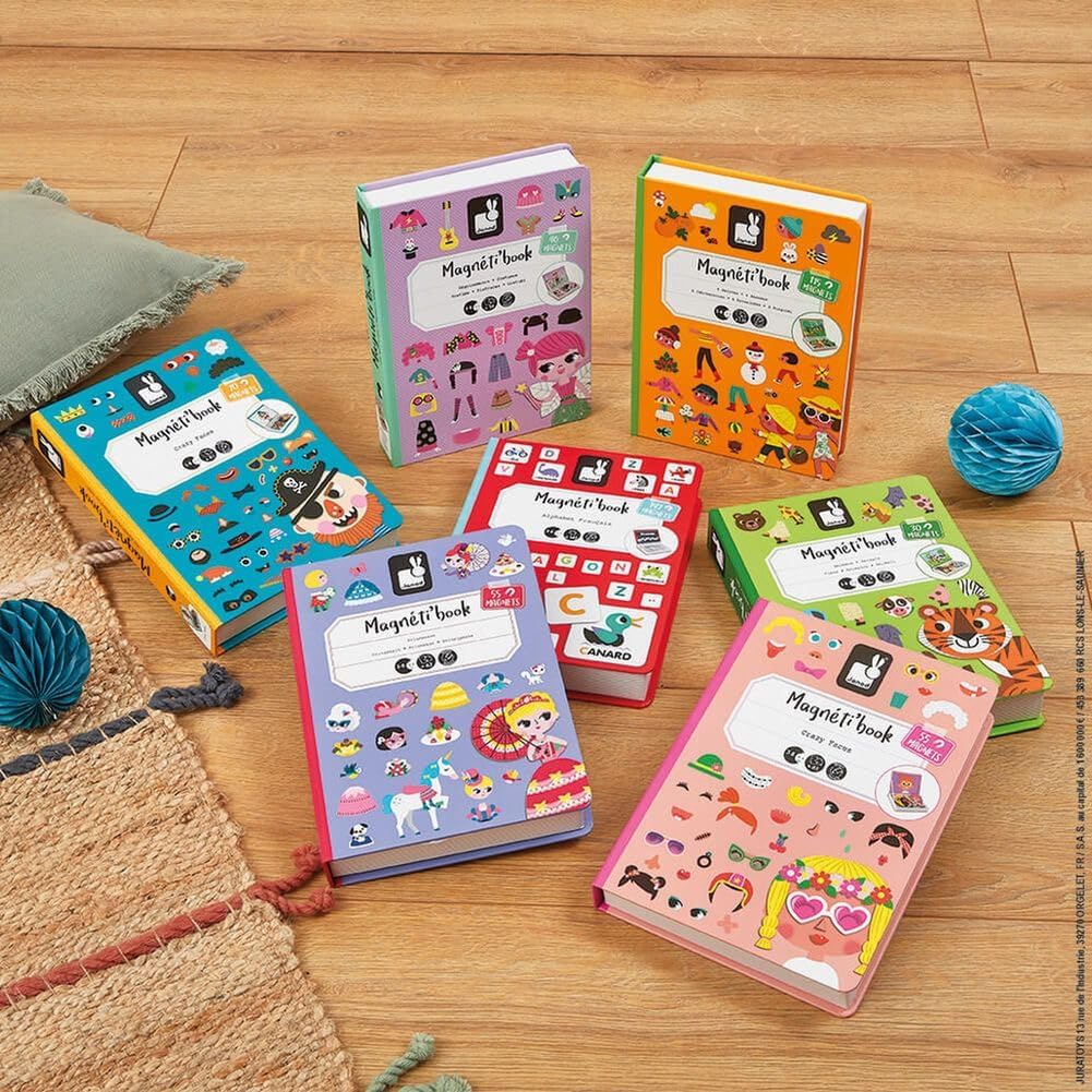 Magnetibook Animals, Multi 19 X 4 X 26 Cm / 7.5 X 1.6 X 10.2 In.