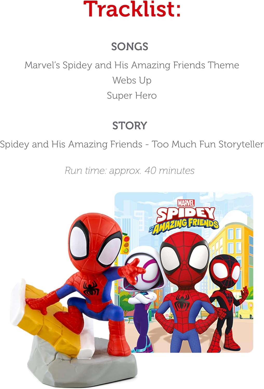 Spidey Audio Play Character from Marvel'S Spidey & His Amazing Friends [English]