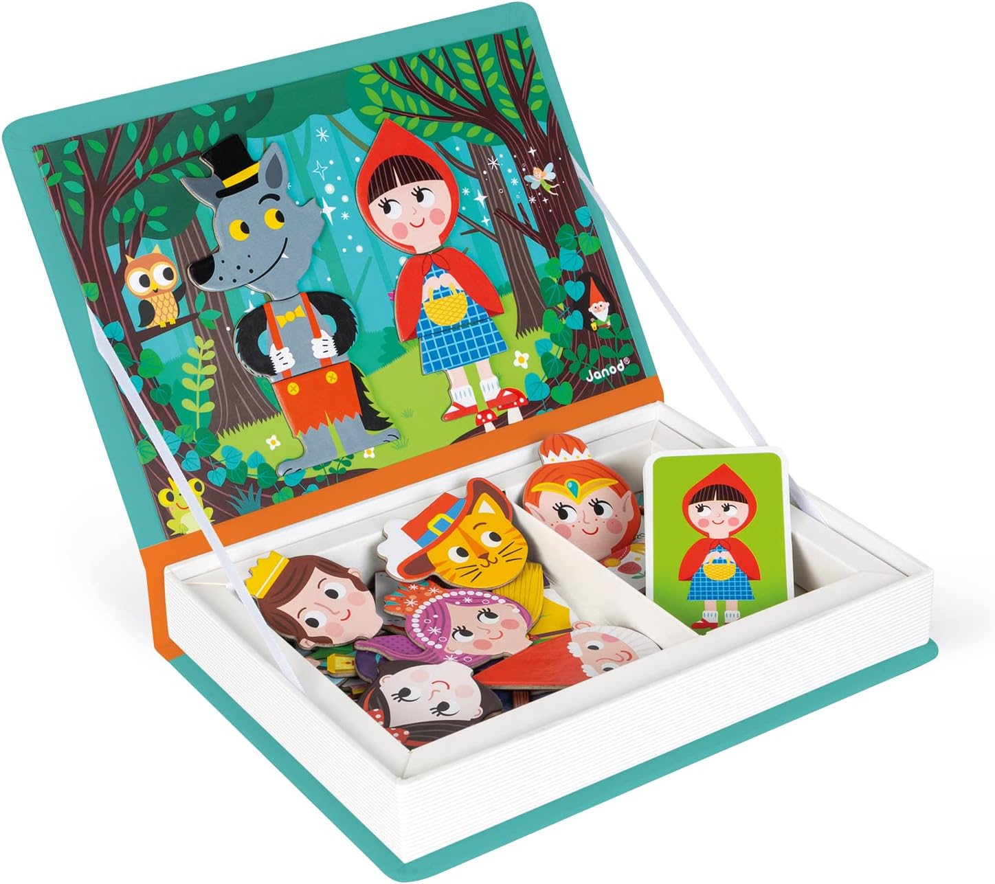 • Magneti’Book Fairytales • 3 to 8 Years • Educational Magnetic Games Toy for Kids Toddler Children • J02588