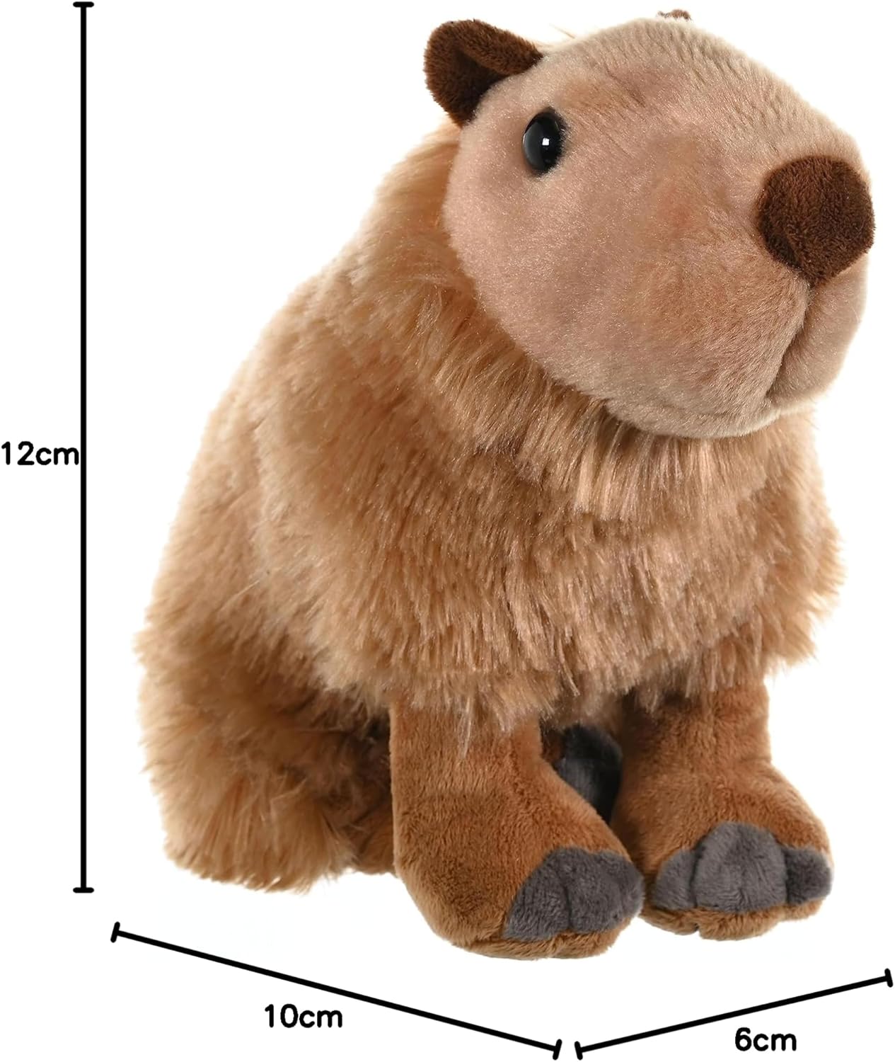 Capybara Plush, Stuffed Animal, Plush Toy, Gifts for Kids, Cuddlekins 12 Inches