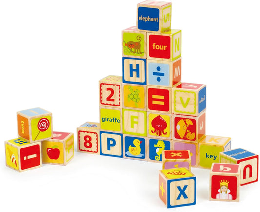 ABC Wooden Stacking Blocks