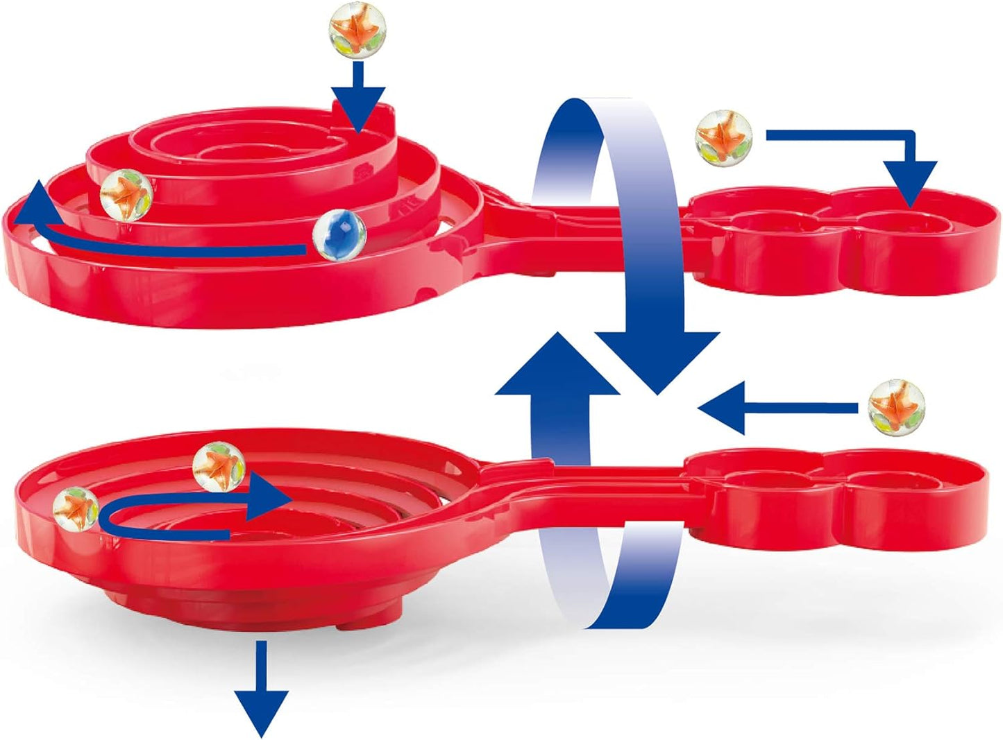 Marble Run Blocks, Super Spirals, Building Blocks Set, Model:E6024