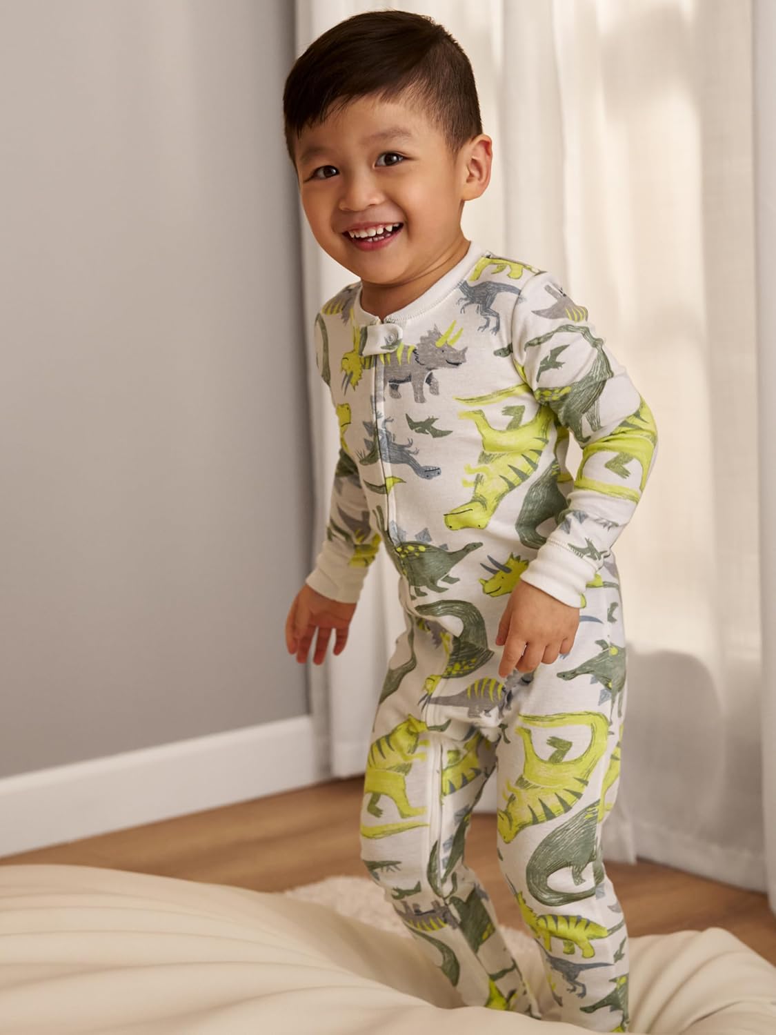 Baby-Boys 3-Pack Snug Fit Footless Cotton Pajamaspajama Set