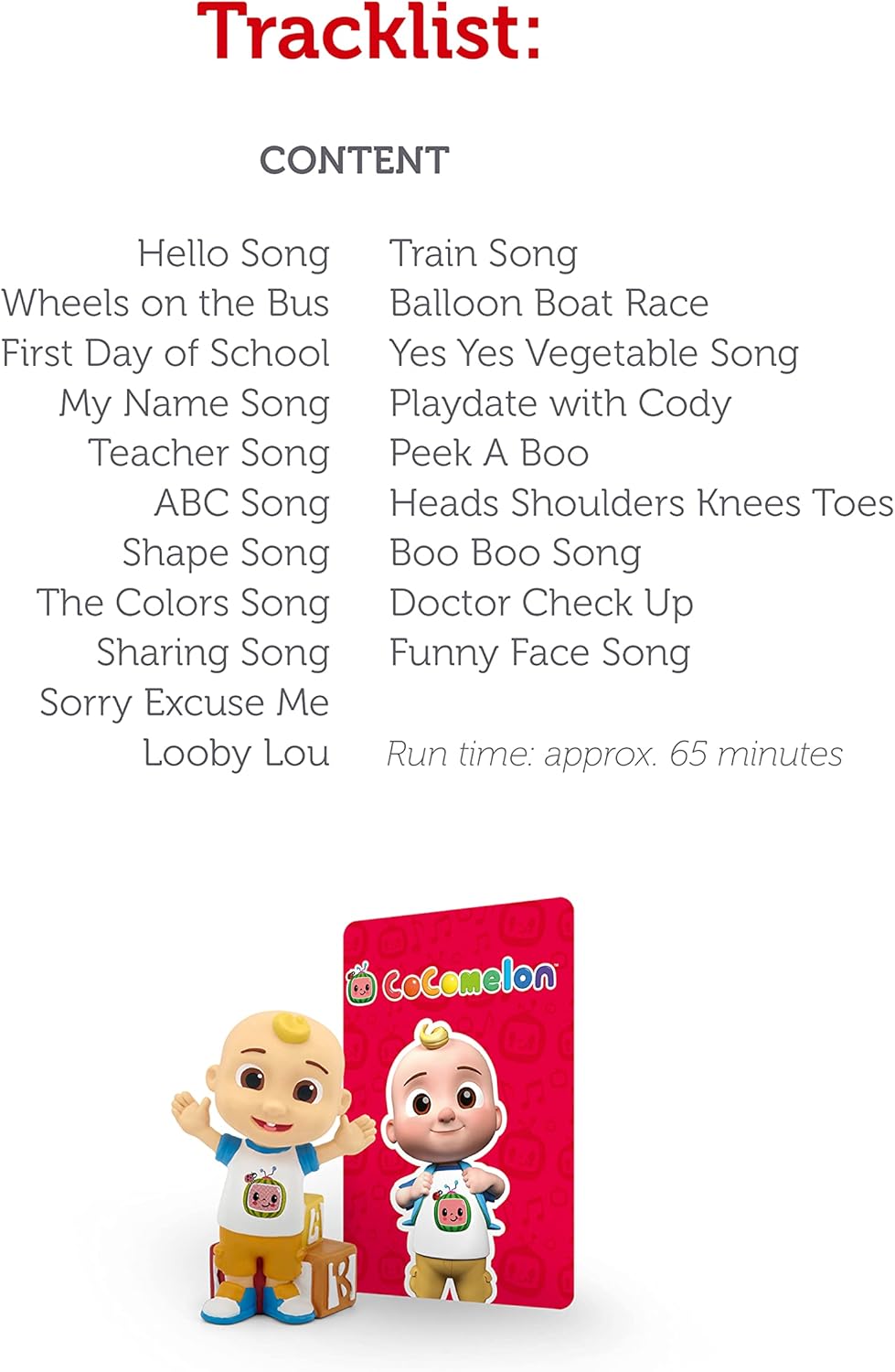 JJ Audio Play Character from Cocomelon [English]