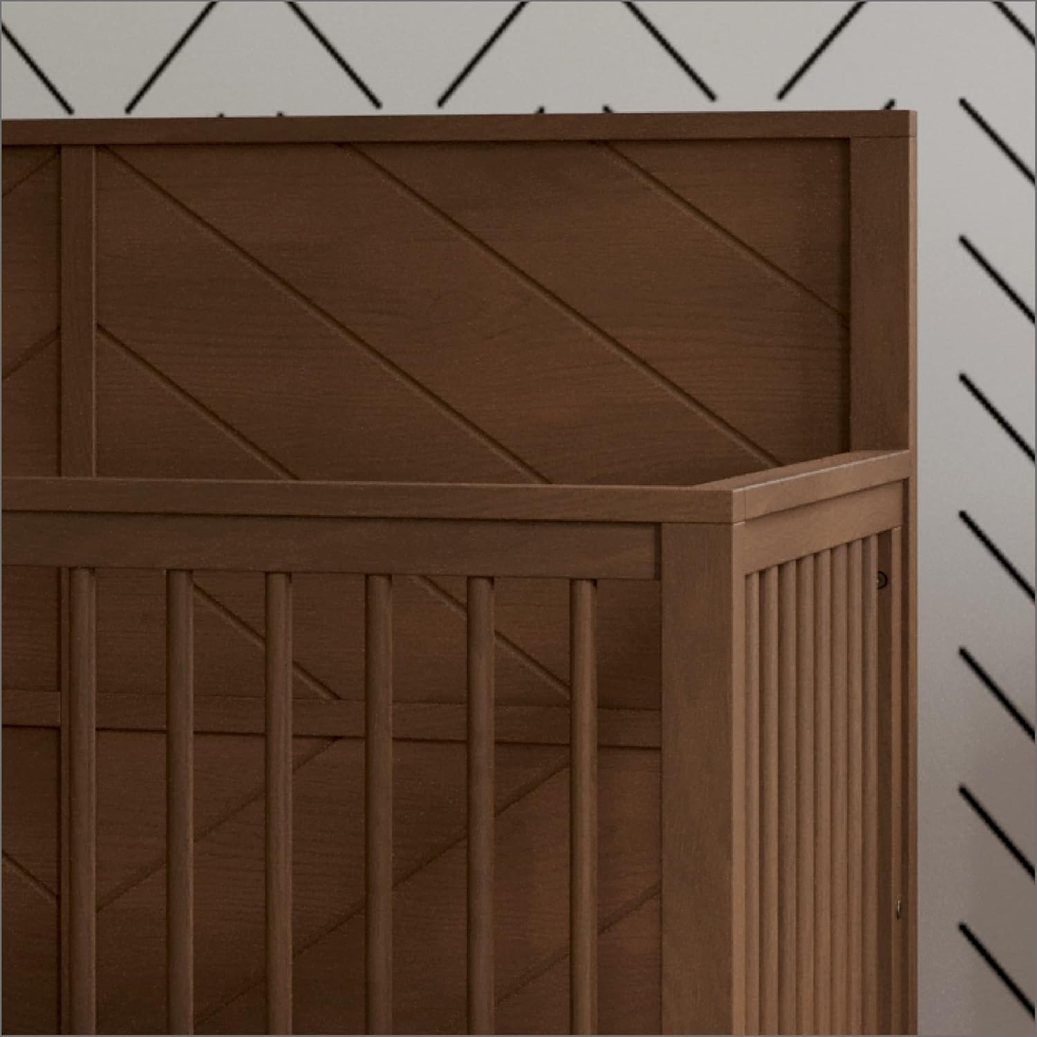 Surrey Hill 4-In-1 Convertible Crib (Toasted Chestnut)