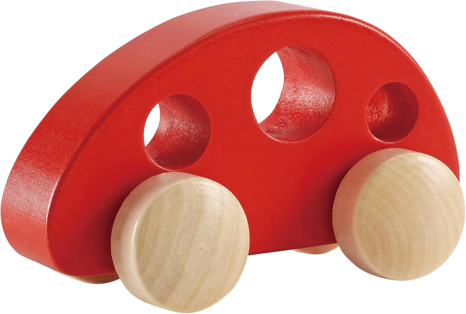 - Early Explorer - Mini Van Wooden Toy Vehicle, Red