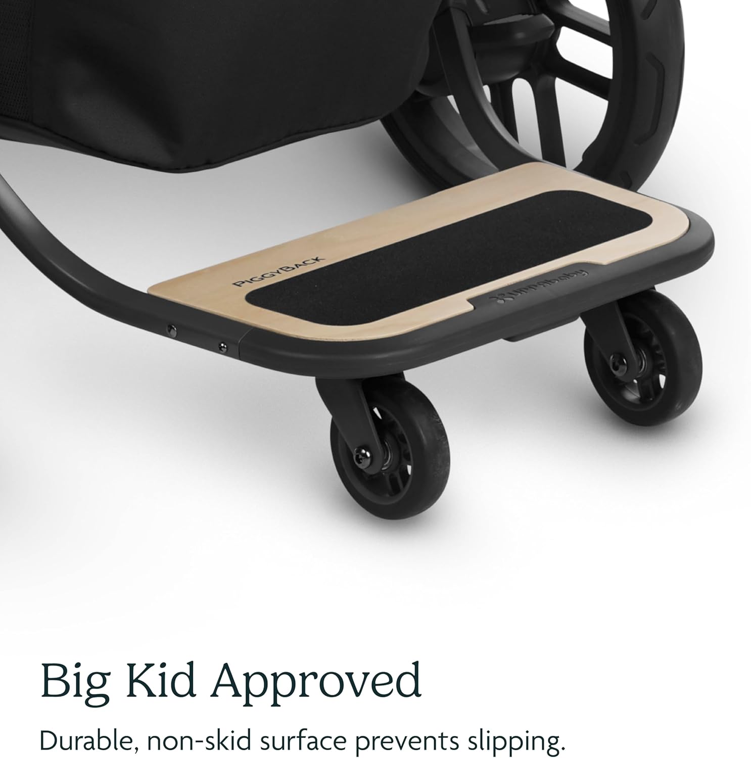 Piggyback Ride-Along Board for Vista, Vista V2, and Vista V3 Strollers/Quick Attachment for Children to Stand + Stroll / 55 Lbs. Weight Capacity