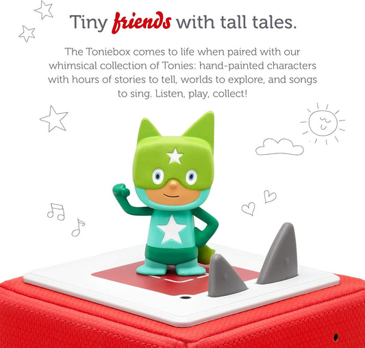 Superhero Creative Audio Character - Turquoise/Green