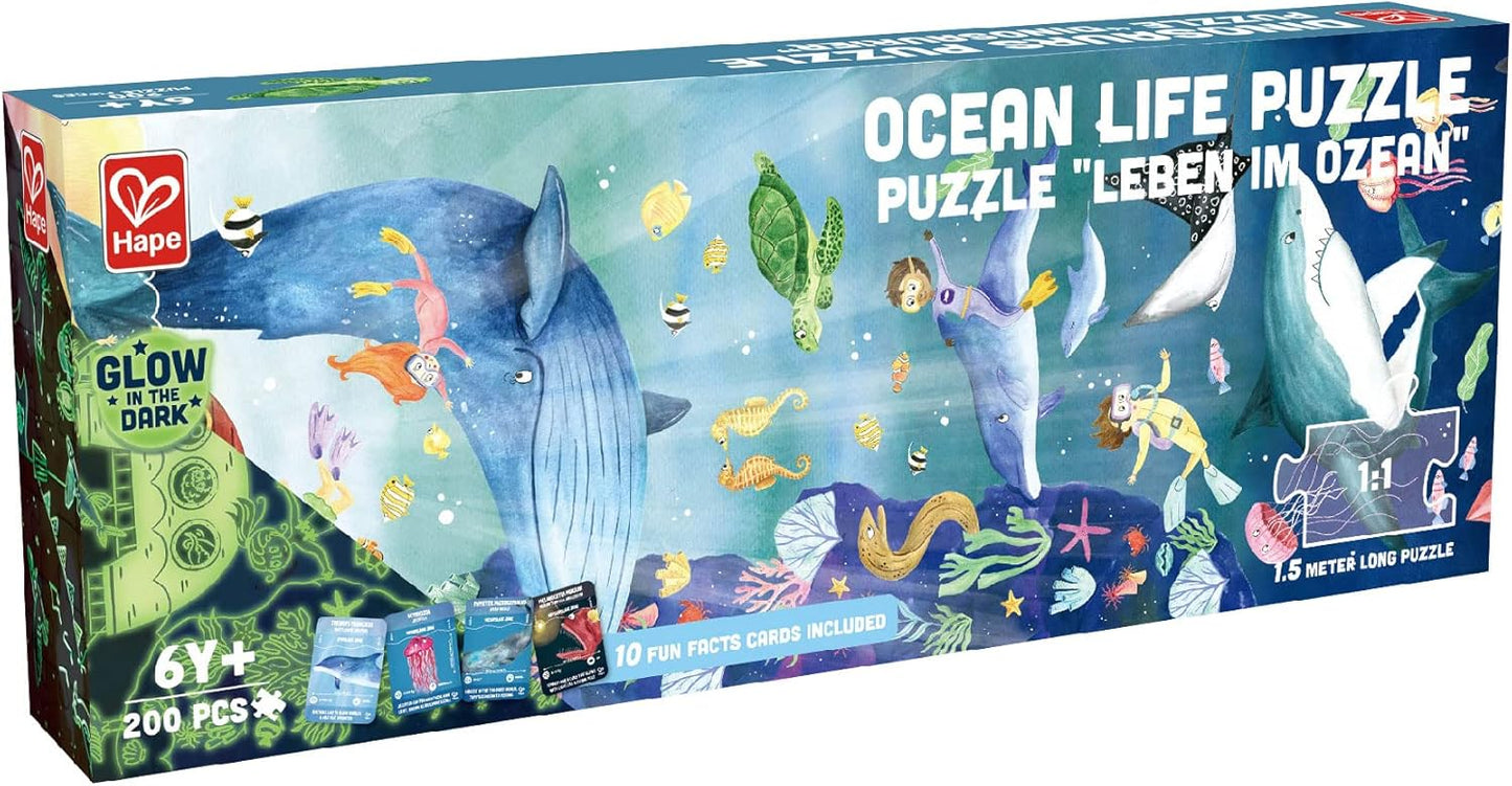- Ocean Life Glow-In-The-Dark Puzzle