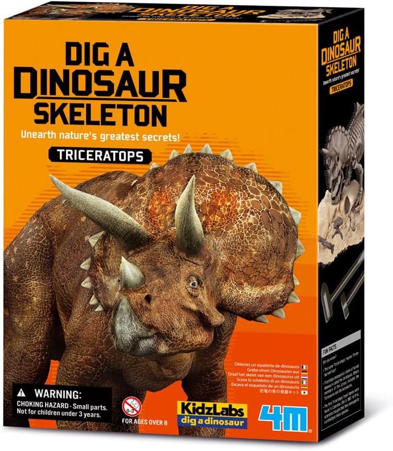 Kidz Labs Dig a Triceratops Skeleton