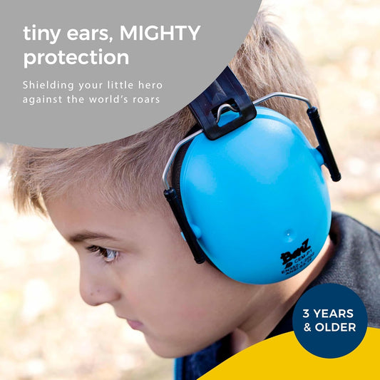 Baby  Earmuffs Kids Hearing Protection - Ages 2+ Years - the BEST EARMUFFS for KIDS - Industry Leading Noise Reduction Rating - Soft & Comfortable - Kids Ear Protection