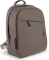 Changing Backpack/Multiple Storage Compartments/Stroller Strap Attachment/Bottle Insulator and Changing Pad Included/Theo (Dark Taupe/Chestnut Leather)