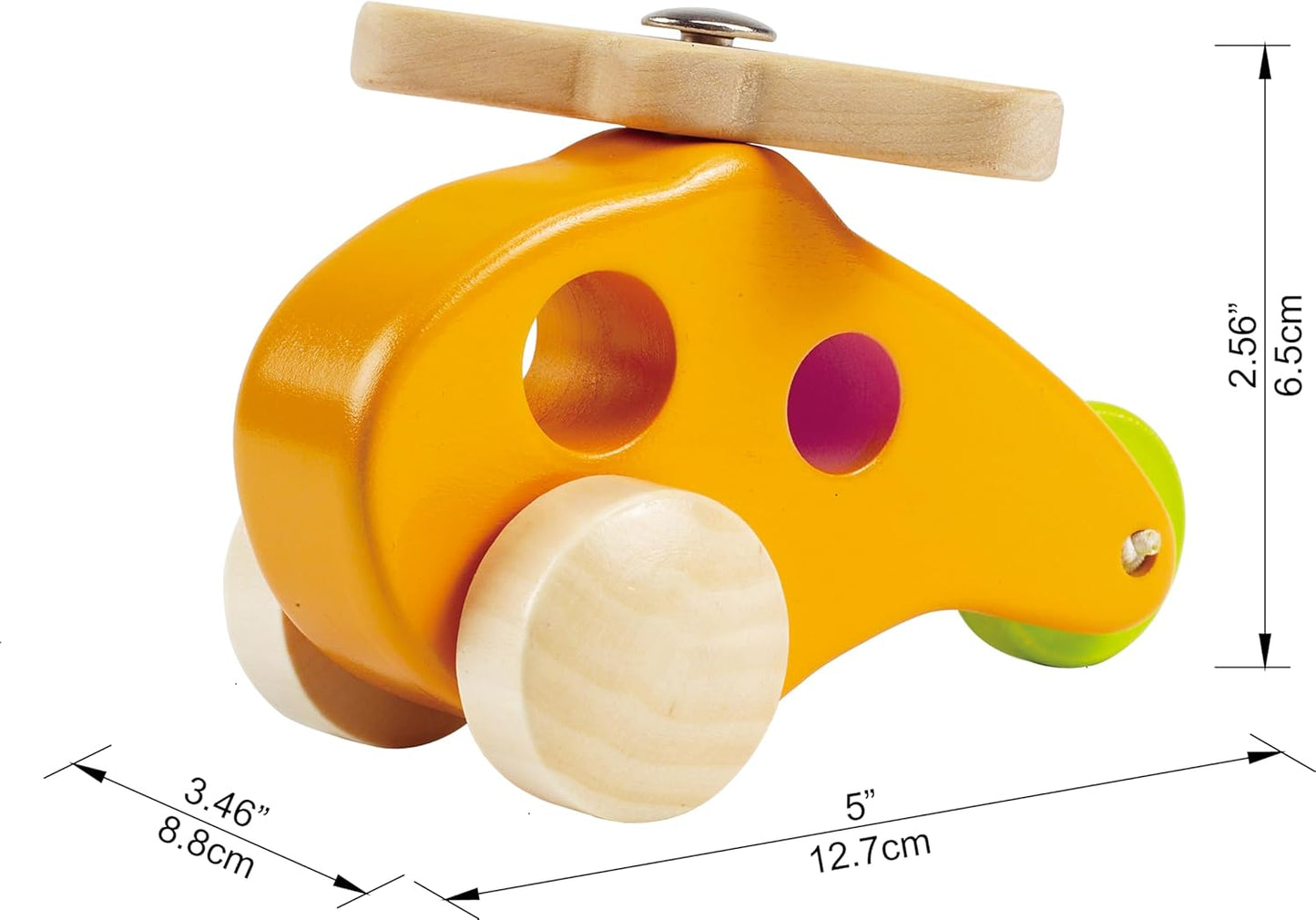 - Early Explorer - Little Copter Wooden Toy Vehicle