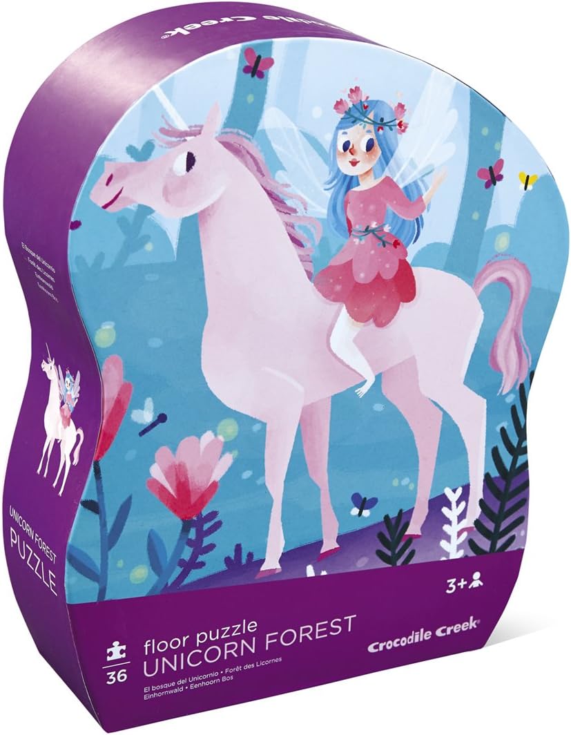 4075-5 Unicorn Forest 36 Piece Jigsaw Floor Puzzle
