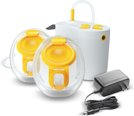 Pump in Style Plug-In Breast Pump, Wearable In-Bra Collection Cups, Easy to Clean & Breastfeeding Gift Set, Complete Breast Milk Storage System; Bottles, Nipples, Travel Caps
