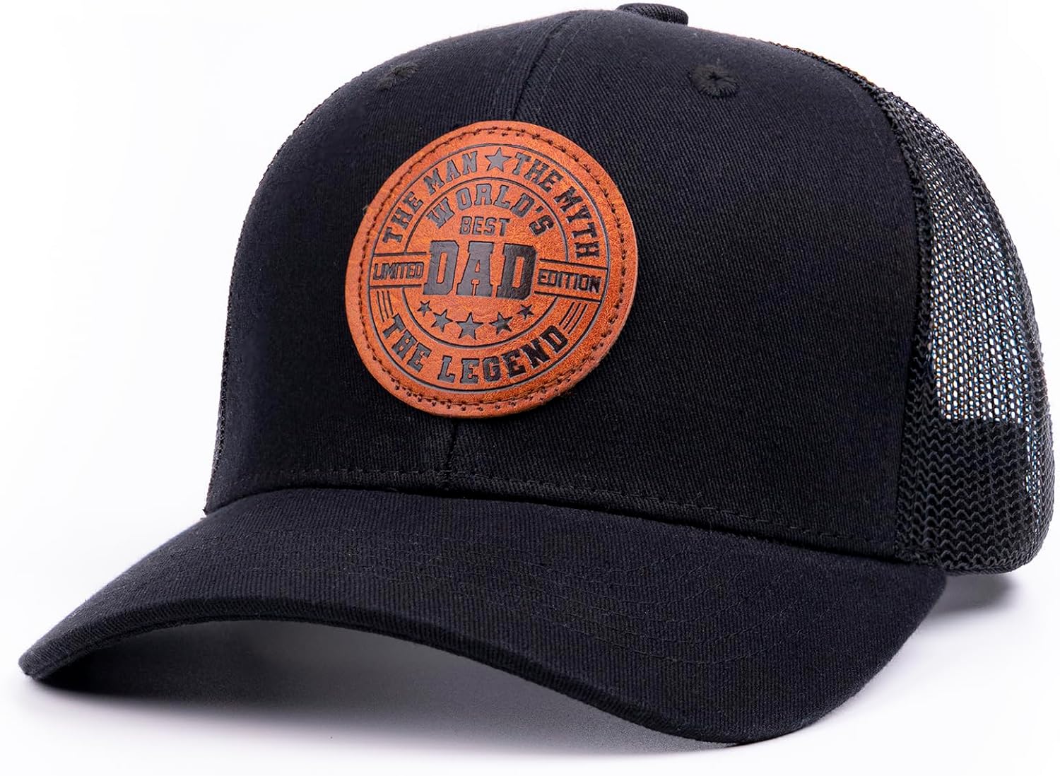World Best Dad Ever Cap, Dad Hat Fathers Day Birthday Gifts for Dad Papa from Daughter Son Trucker Cap