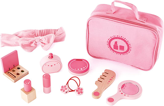 - Beauty Belongings Wooden Toy Cosmetics Set
