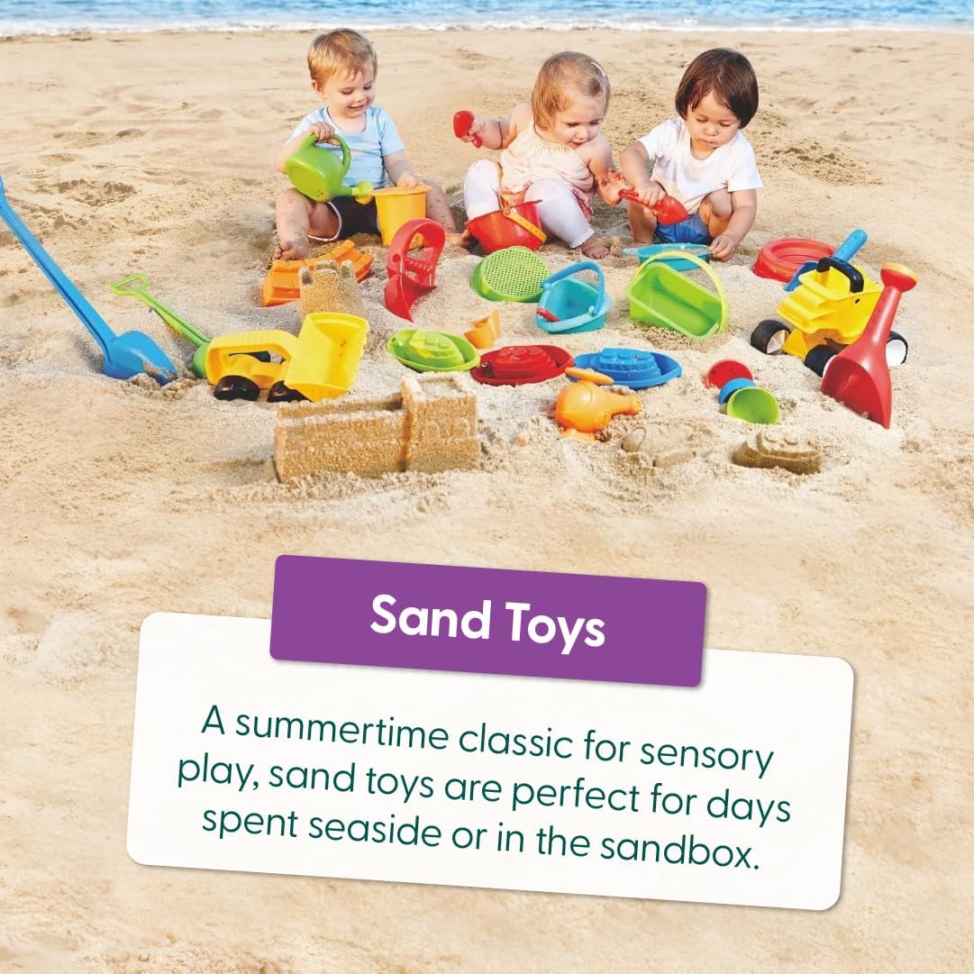 Sand Toys 5-In-1 Beach Set Toys, Multicolor