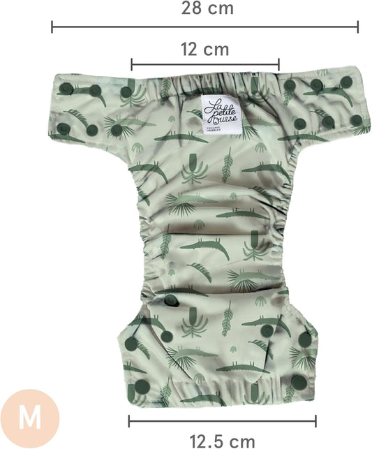 Reusable Swim Diapers – Adjustable, Washable & Leakproof Swimmers – Baby Swimming Diapers for Boys & Girls – Ideal for Swimming Lessons, Pool, Beach – Newborn to Toddler – 3 Pack