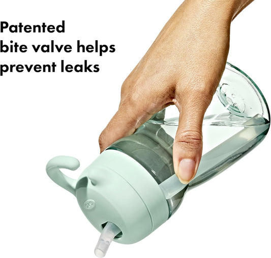 - 12Oz Adventure Water Bottle - Spill-Proof Straw - Spill-Proof for Toddler from 9 Months and up - Opal - 63163800